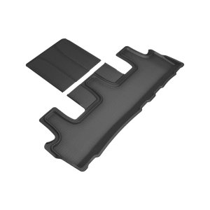 Ford Expedition Max Floor Mats - 3rd Row - 3D MAXpider - Kagu - Black - `18-`24